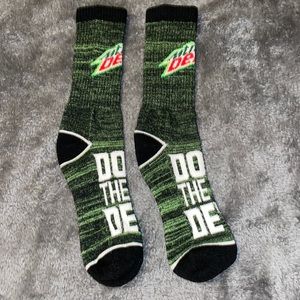 Mountain Dew Do the Dew men’s crew sock 1 pair
